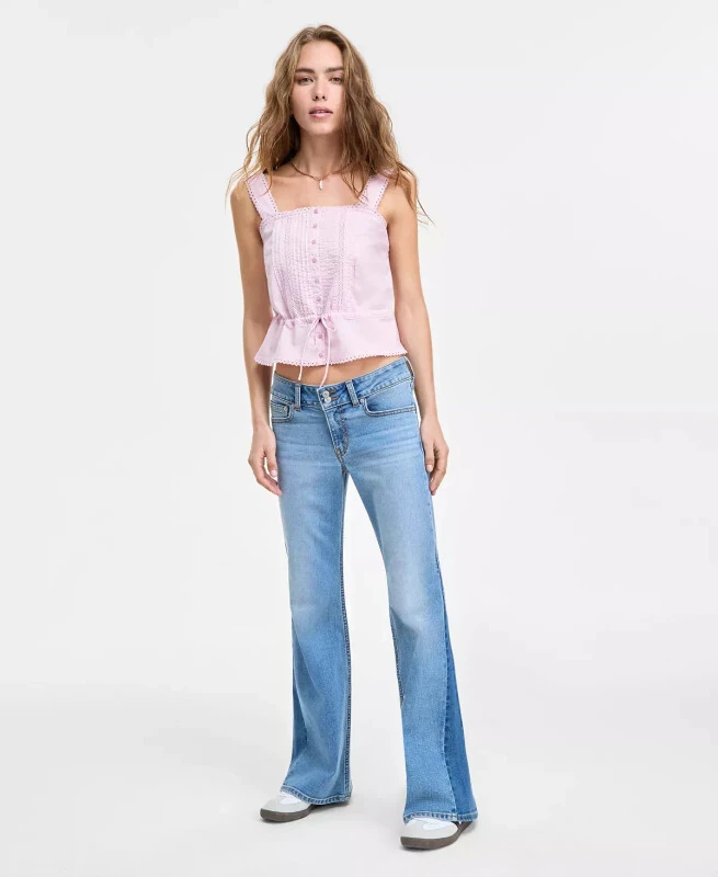 Women's Superlow Flare-Leg Jeans-Rough Shot - LEVI'S
