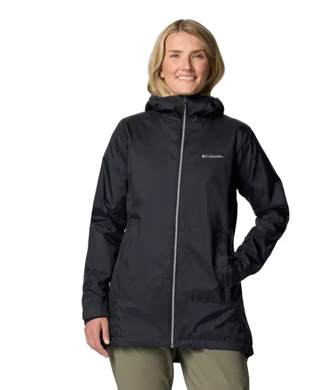 Women's Switchback II Lined Long Sleeve Jacket-Black - 1