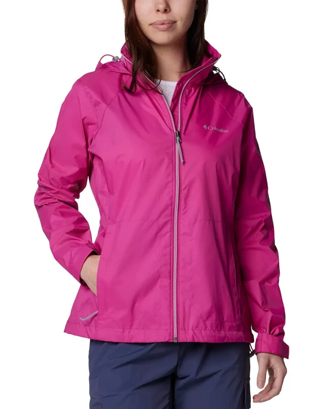 Women's Switchback IV Hooded Packable Jacket-Fuchsia - COLUMBIA
