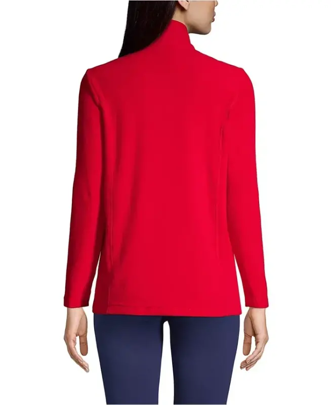 Women's Anyweather Fleece Full Zip Jacket - Rich red - 2