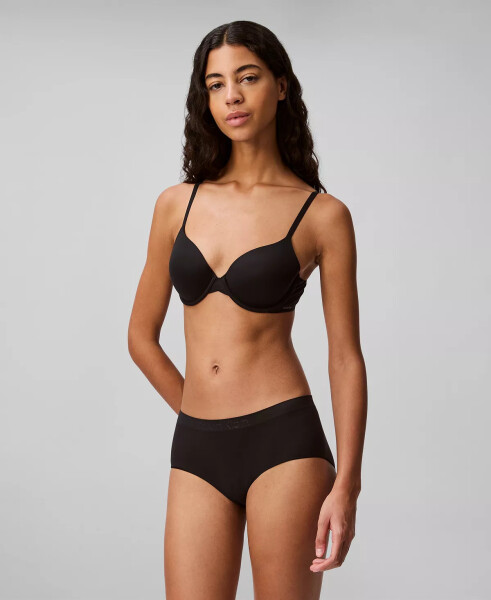 Women's Perfectly Fit Lightly Lined Full Coverage T-Shirt Bra F3837-Black - CALVIN KLEIN