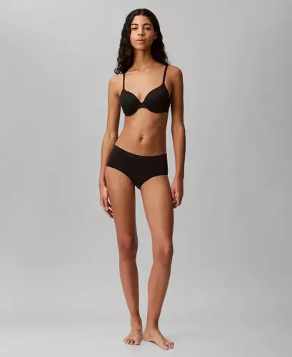 Women's Perfectly Fit Lightly Lined Full Coverage T-Shirt Bra F3837-Black - 2