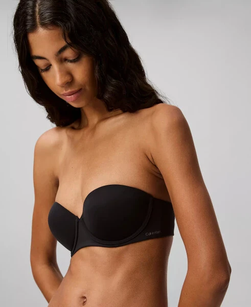Women's Perfectly Fit Push-Up Strapless Bra QF5677-Black - CALVIN KLEIN (1)