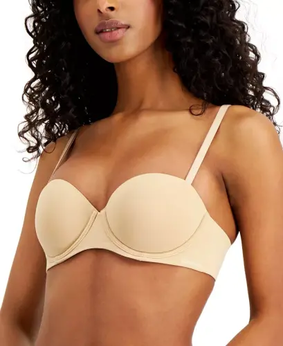 Women's Perfectly Fit Push-Up Strapless Bra QF5677 - 9