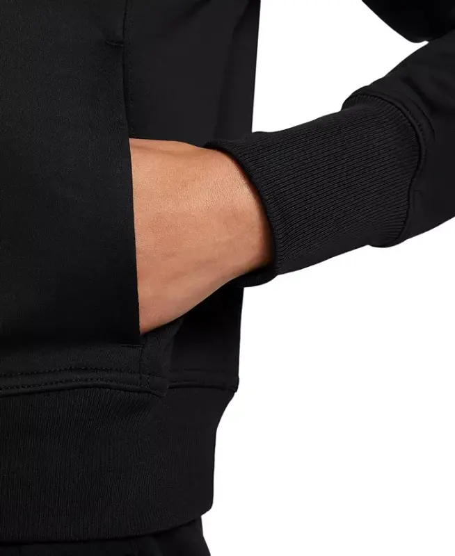 Women's Therma-FIT One Pullover Hoodie - Black/White - 6