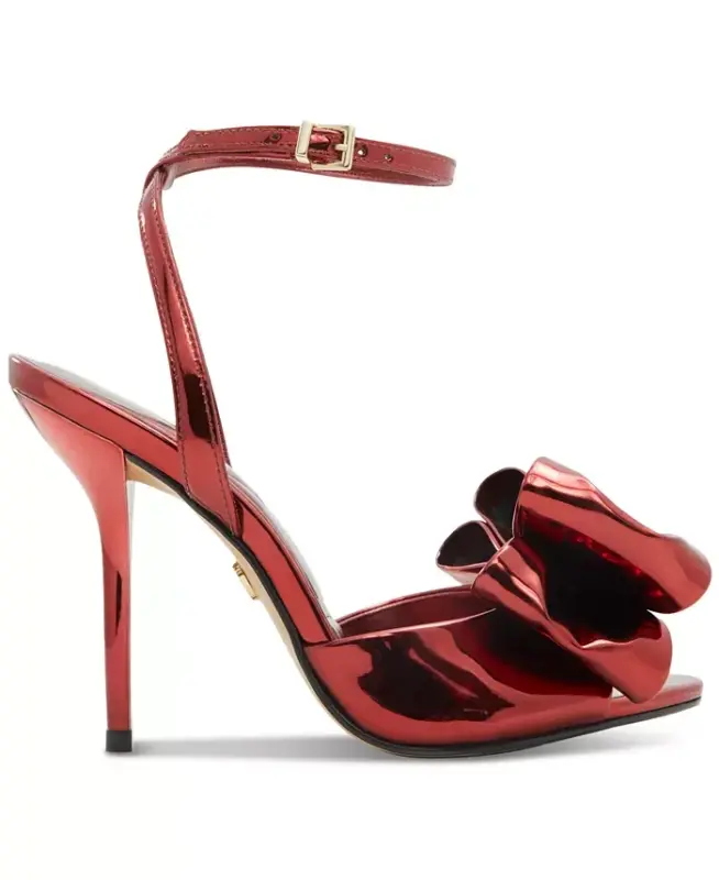Women's Tinsletta-se Two-Piece Dress Sandals - Red - 2