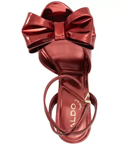 Women's Tinsletta-se Two-Piece Dress Sandals - Red - 4