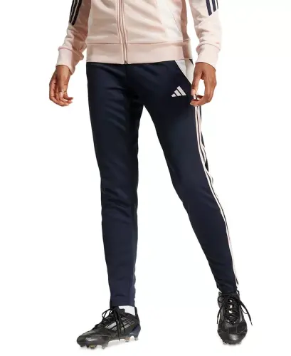 Women's Tiro 24 Slim-Fit Training Pants - Night Navy/blush Pink - 3
