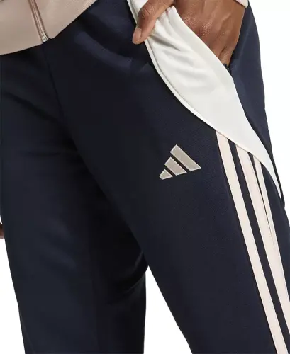 Women's Tiro 24 Slim-Fit Training Pants - Night Navy/blush Pink - 4