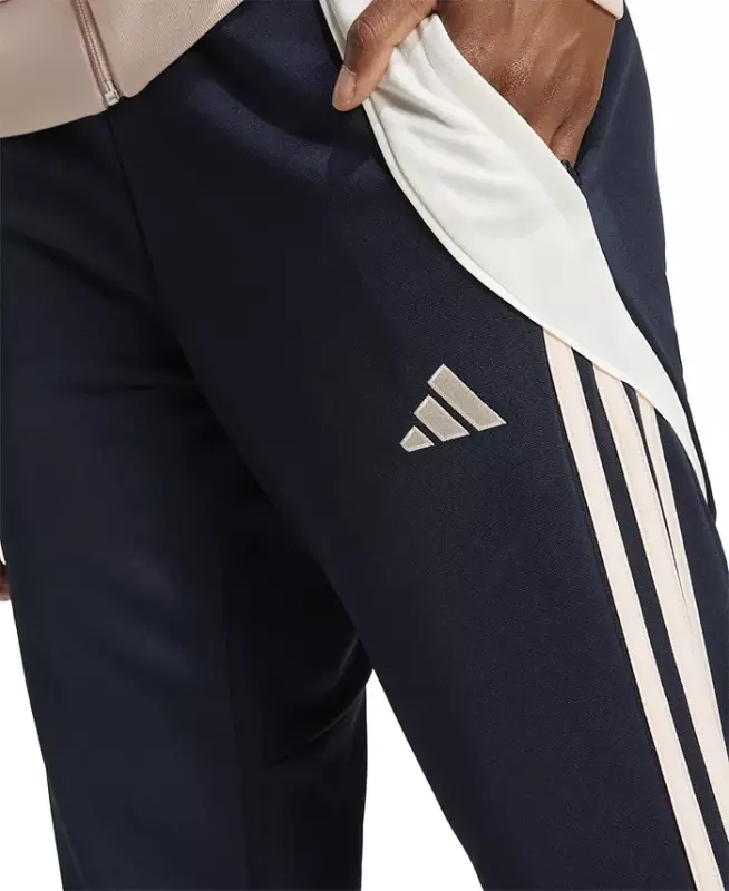 Women's Tiro 24 Slim-Fit Training Pants - Night Navy/blush Pink - 4