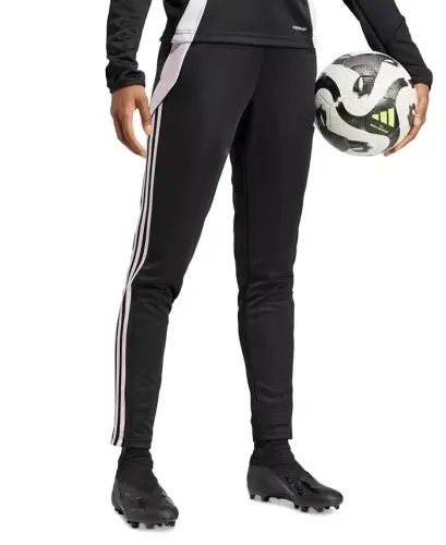 Women's Tiro 24 Slim-Fit Training Pants - Black/clear Pink - 3