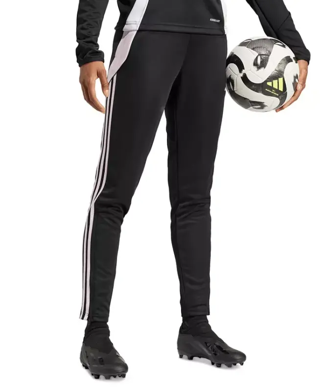 Women's Tiro 24 Slim-Fit Training Pants - Black/clear Pink - 3