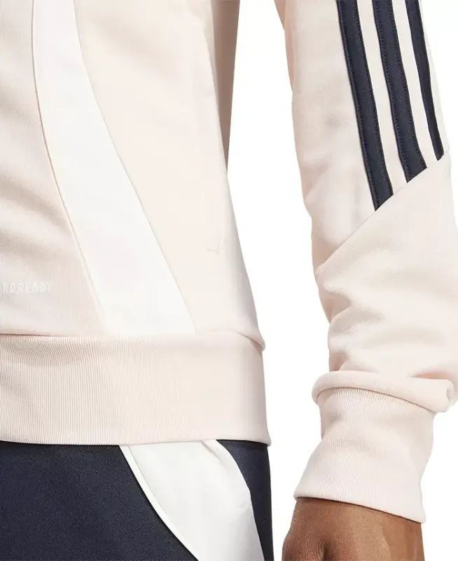 Women's Tiro 24 Zip-Up Track Jacket - Blush Pink/night Navy - 3