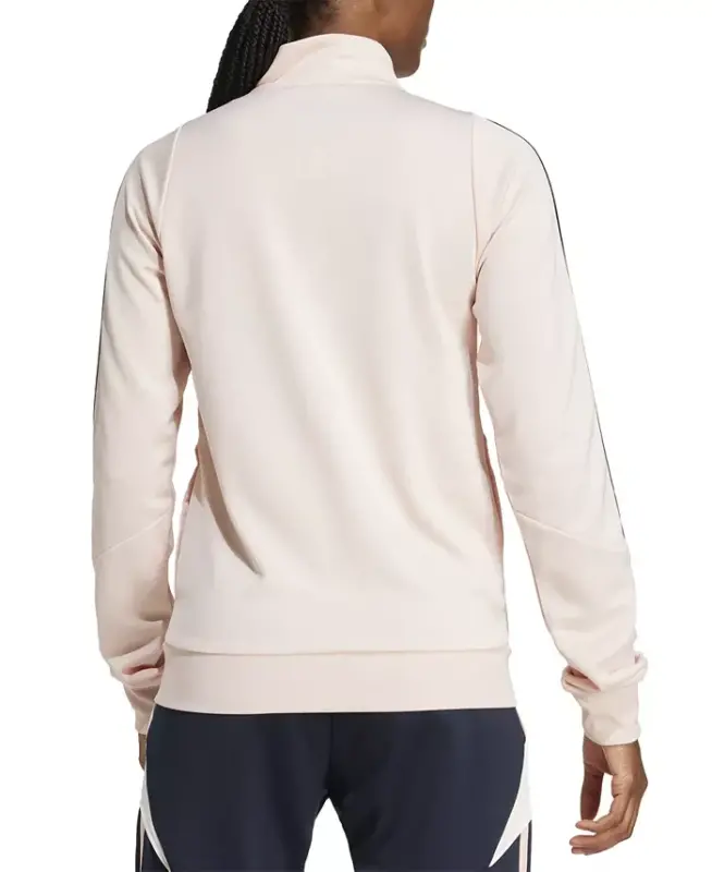 Women's Tiro 24 Zip-Up Track Jacket - Blush Pink/night Navy - 4