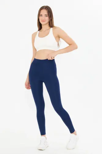 Kadın Toparlayıcı Yüksek Bel Lacivert Tayt-Lacivert - FAB (1)