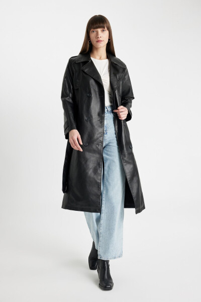 Kadın Trenchcoat A7960ax Siyah - 1