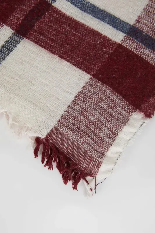 Kadın Triko Atkı R7284az23wn-Bordo - 3