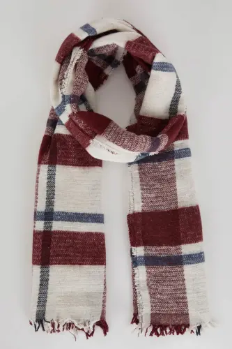 Kadın Triko Atkı R7284az23wn - Bordo-BR100 - 1