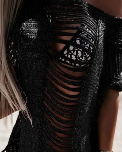 Kadın Triko Pareo - BÜYÜKBEDENIZ (1)