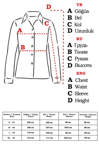 Kadın Turuncu Oversize Uzun Basic Gömlek ARM-22Y001118 - Turuncu - 11