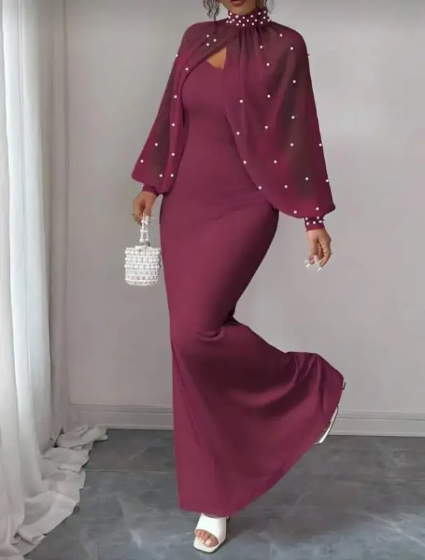 Kadın Uzun Kollu Asimetrik Kesim Viskon Bluz Ve çatlak Deri Görünümlü Yelek Ikili Takım - BÜYÜKBEDENIZ