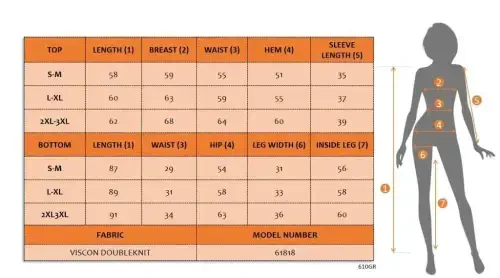 Kadın Uzun Kollu Bisiklet Yaka Viskon Iki Iplik Mor Bluz Ve Pantolon Ikili Takım - 5