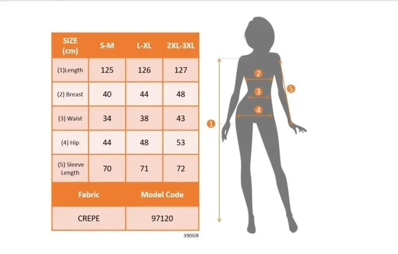 Kadın Uzun Kollu Geometrik Yakalı Yandan Yırtmaçlı Uzun Janjan Krep Elbise - 4