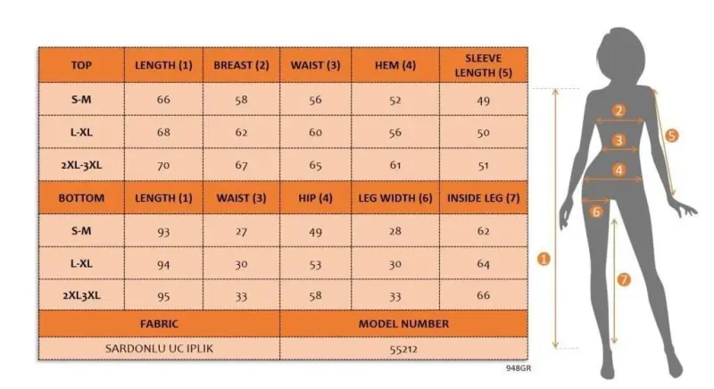 Kadın Uzun Kollu Kapşonlu Bağcıklı üç Iplik Bluz Ve Pantolon Ikili Takım - 3