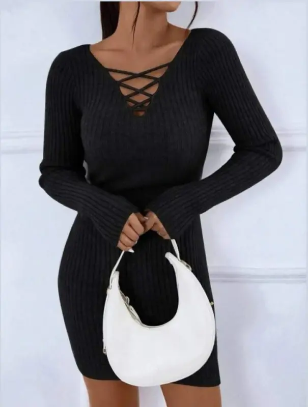 Kadın Uzun Kollu Krep üçlü Takım - 18