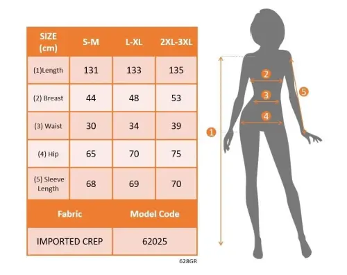 Kadın Uzun Kollu Kruvaze Yaka Beli Kemerli Yırtmaçlı Uzun Ithal Krep Elbise - 4