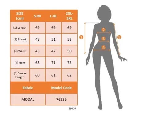 Kadın Uzun Kollu Kruvaze Yakalı Yandan Bağlamalı Kısa Beli Kuşaklı Modal Bluz - 4