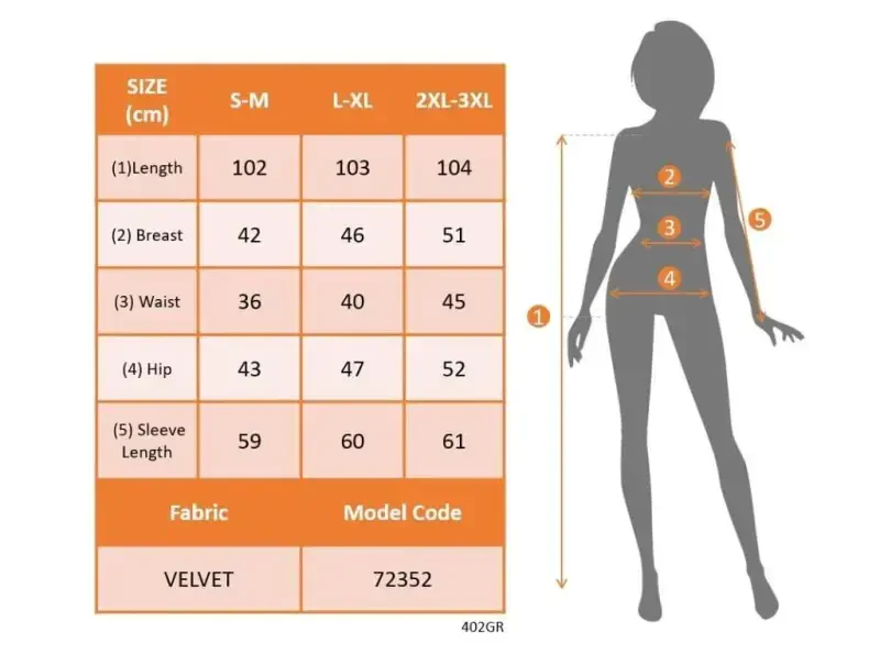 Kadın Uzun Kollu Kruvaze Yakalı Yandan Büzgülü önden çapraz Detaylı Midi Kadife Elbise - 5