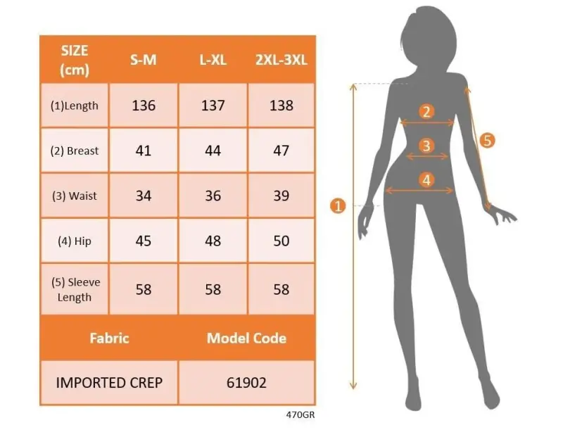 Kadın Uzun Kollu Kruvaze Yakalı Yanları Taşlı Yırtmaçlı Uzun Ithal Krep Elbise - 5