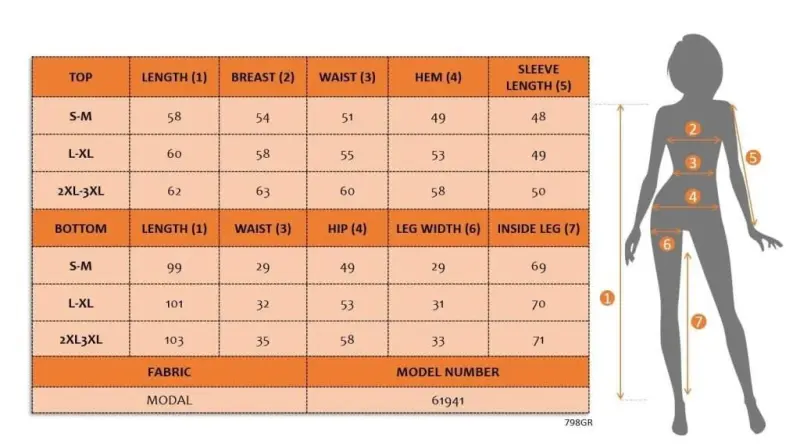 Kadın Uzun Kollu önden Fermuarlı Bluz Ve Pantolon Modal Ikili Takım - 4