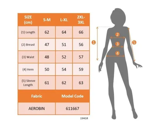 Kadın Uzun Kollu V Yakalı Aerobin Bluz - 5