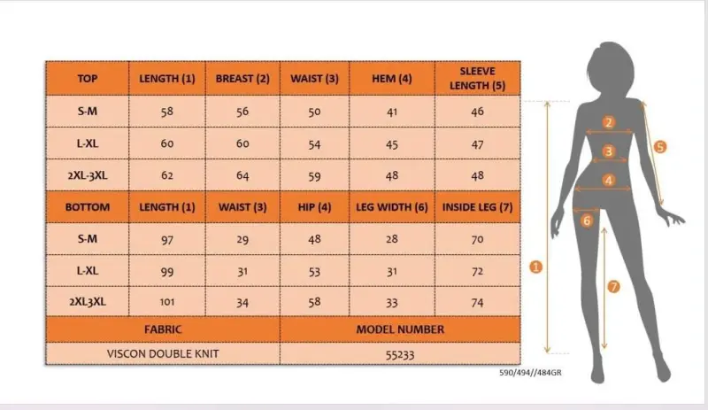 Kadın Uzun Kollu V Yakalı Viskon Iki Iplik Bluz Ve Pantolon Ikili Takım - 7