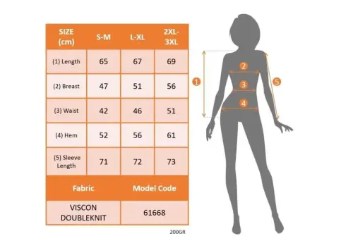 Kadın Uzun Kollu Yarı Balıkçı Yaka önü Nervürlü Viskon Iki Iplik Bluz - 4