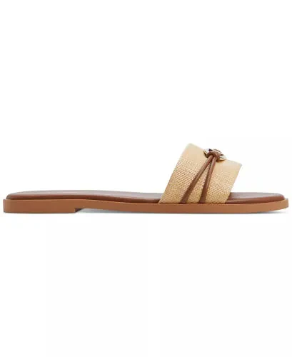 Women's Vasia Hardware-Trim Slide Flat Sandals-Natural Multi - ALDO (1)