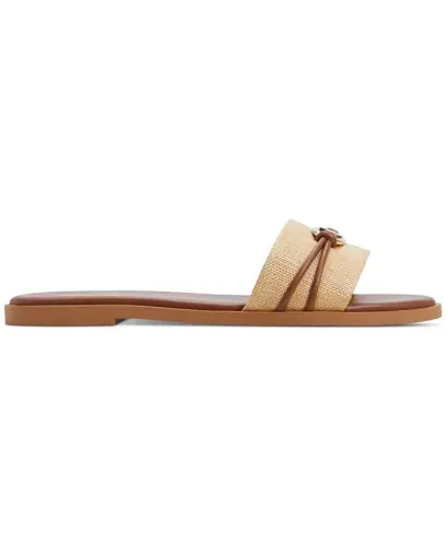 Women's Vasia Hardware-Trim Slide Flat Sandals - Natural Multi - ALDO (1)