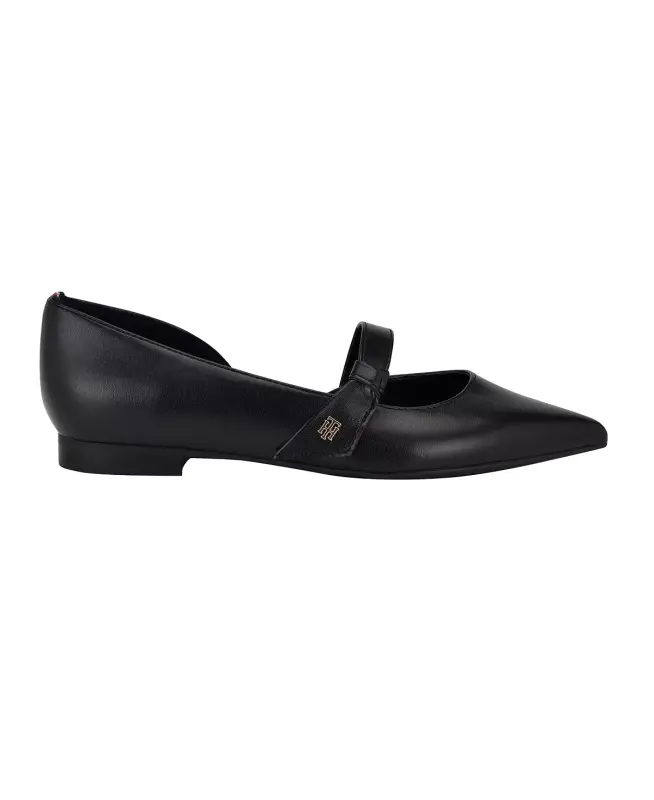 Women's Venny d'Orsay Mary Jane Flats - Black - 2