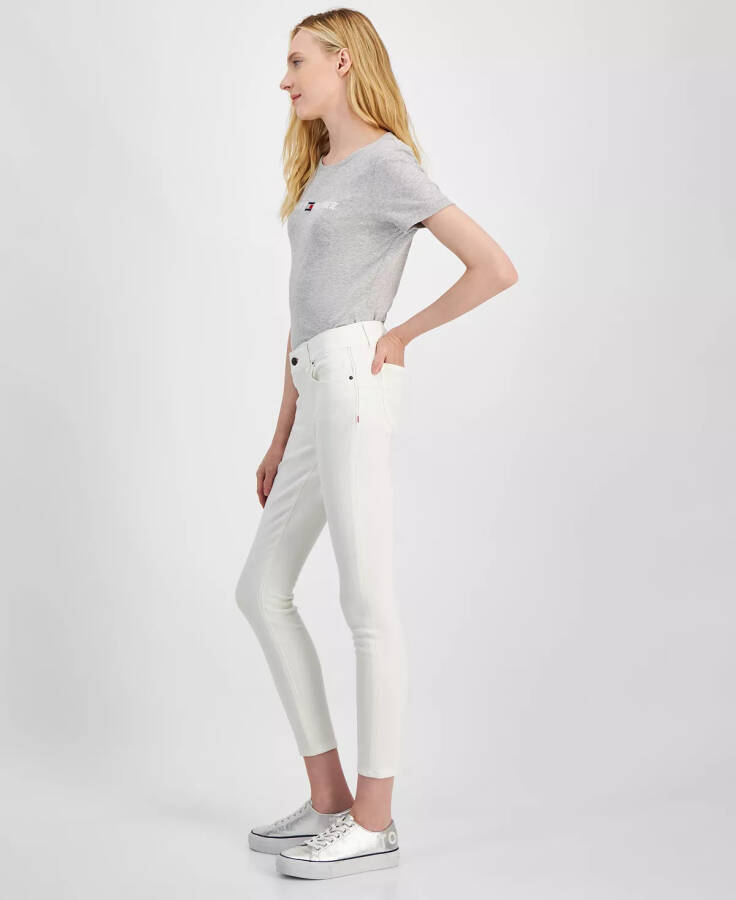 Kadın Waverly Orta Bel Skinny Jean Beyaz - 3