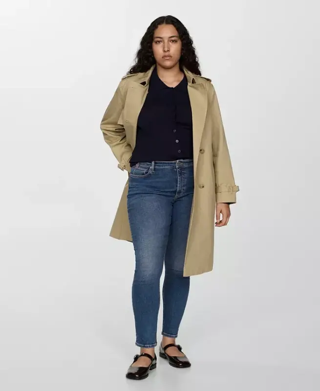 Women's Newisa Medium Rise Skinny Jeans - MANGO