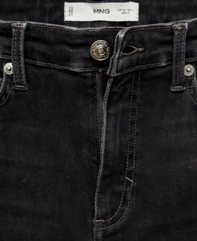 Women's Newisa Medium-Rise Skinny Jeans - Open Gray - 2