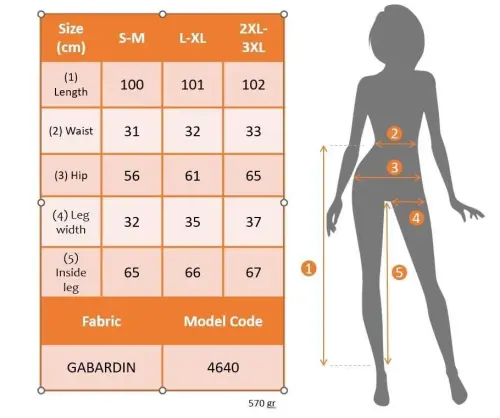 Kadın Yüksek Bel Beli Lastikli Kargo Cep Detaylı Gabardin Pantolon - 4