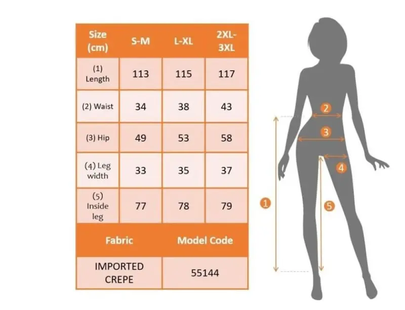 Kadın Yüksek Bel Geniş Paça Detaylı Cepli Ithal Krep Pantolon - 5