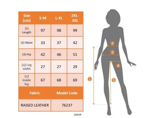 Kadın Yüksek Bel şardonlu Parlak Deri Tayt - 7