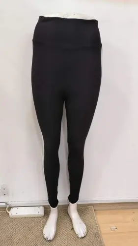 Kadın Yüksek Bel Yan şerit Detaylı Dalgıç Tayt - 6