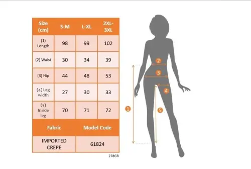 Kadın Yüksek Bel Yanlardan Taş Detaylı Ithal Krep Pantolon - 4