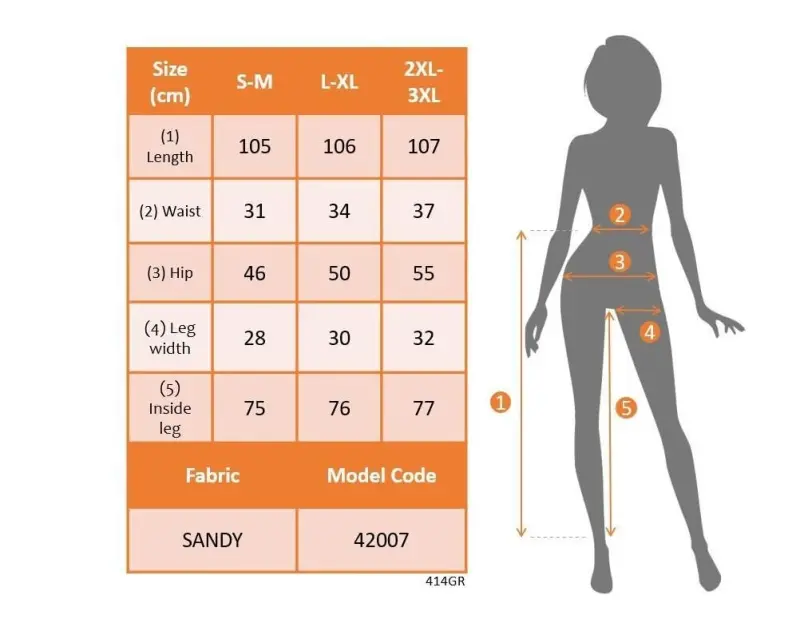 Kadın Yüksek Bel Yanları Volanlı Cepli Sandy Pantolon - 5