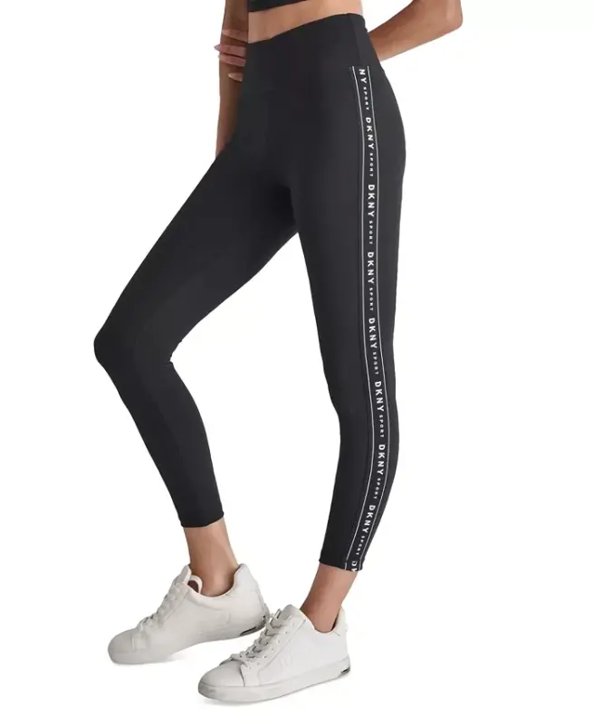 Women's High-Waist Logo Tape Leggings - 1